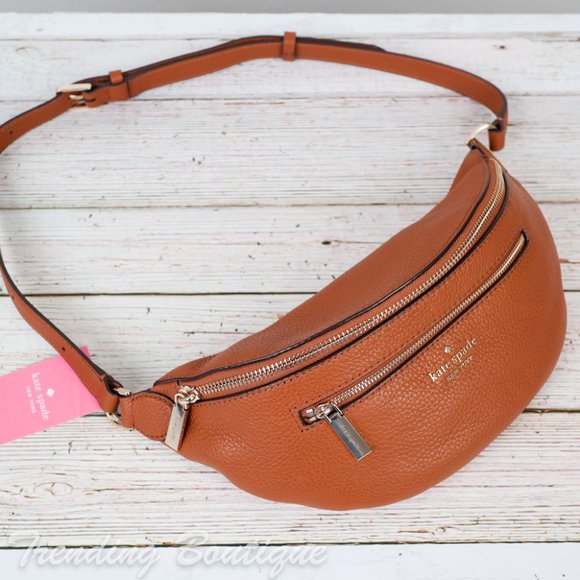 NWT Kate Spade Leila Leather Belt Bag Fanny Pack - Picture 7 of 10